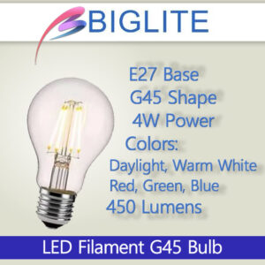 Biglite G45 Filament LED Bulb