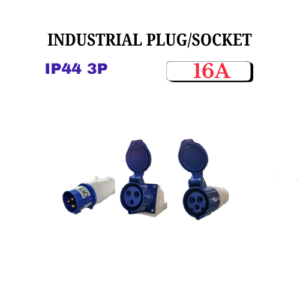 INDUSTRIAL PLUG/CONNECTOR WATERPROOF 3P 16A