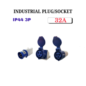 INDUSTRIAL PLUG/CONNECTOR WATERPROOF 3P 32A