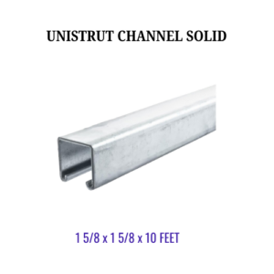 Unistrut Channel Solid