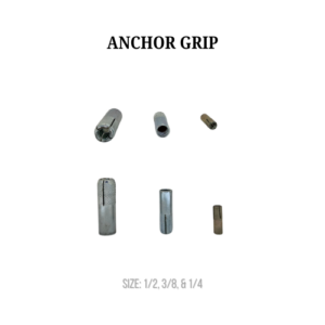 ANCHOR GRIP FOR THREADED ROD